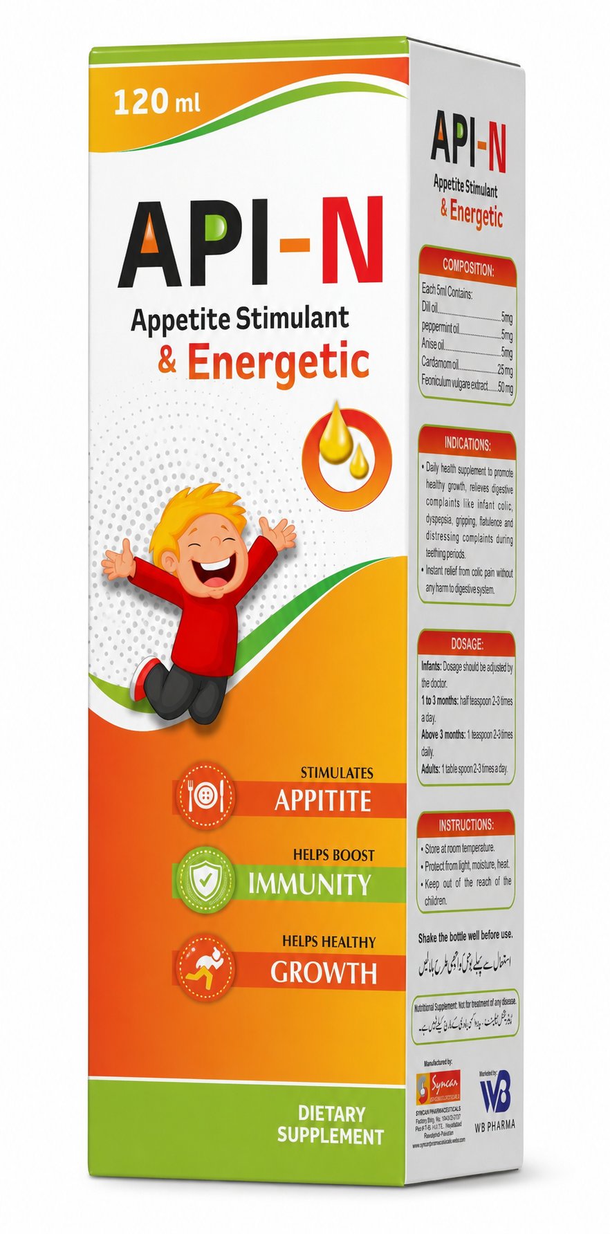 API-N 120 ml Syrup by WB Pharma