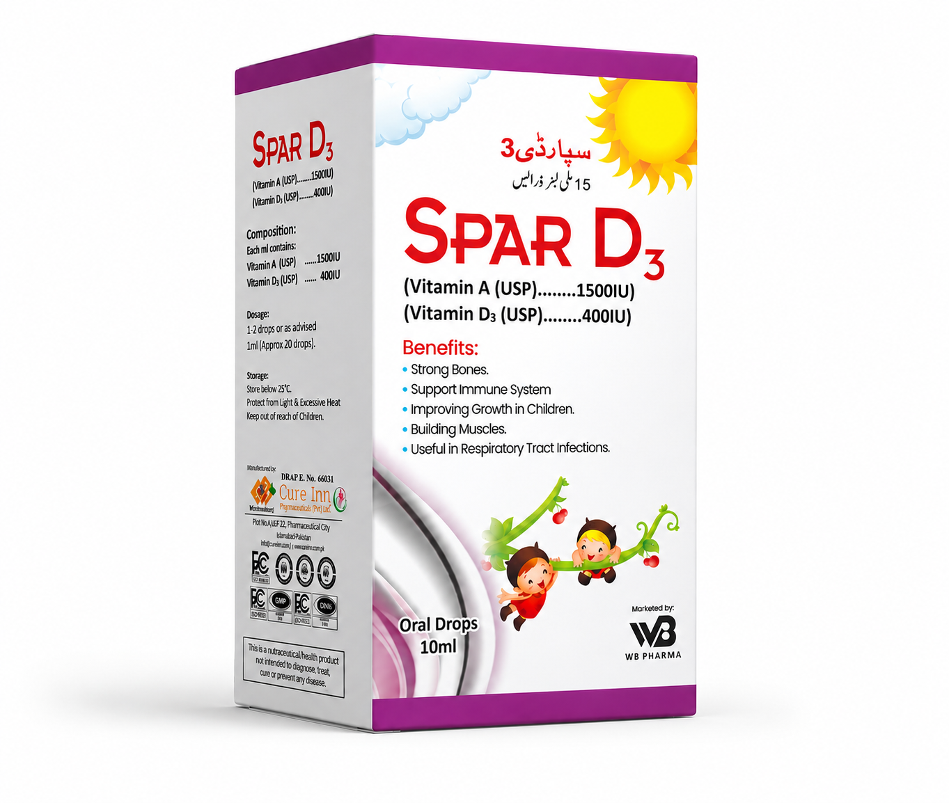 Spar D3 Oral Drops